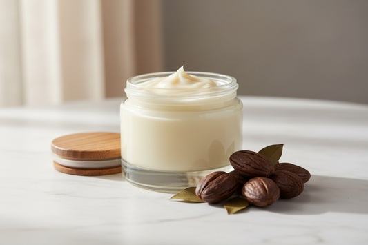 crie uma imagem de manteiga de karitê