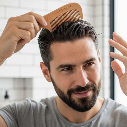 Pente de Madeira Rabo de Peixe