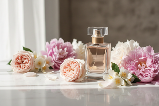 realistic flower perfume