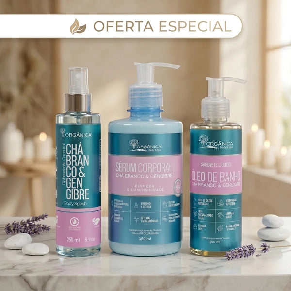 1 Sérum + 1 Óleo de Banho + 1 Body Splash