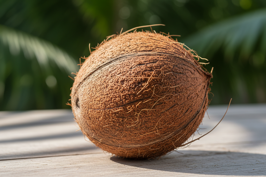 realistic coconut photo
