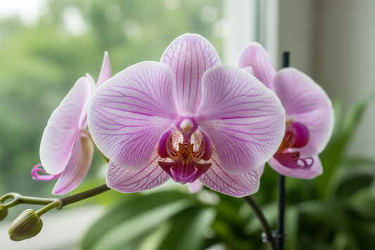 realistic orchid flower
